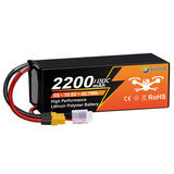 NewYenk 5S 2200mAh 18.5V 100C FPV With XT60 Lipo Battery