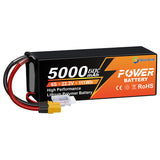 Newyenk 6S 5000mAh 60C 100% LCO Lipo Battery with EC5/XT90 100% LCO