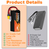 Newyenk 3S 3300mAh 60C Lipo Battery With XT60/EC5 100% LCO