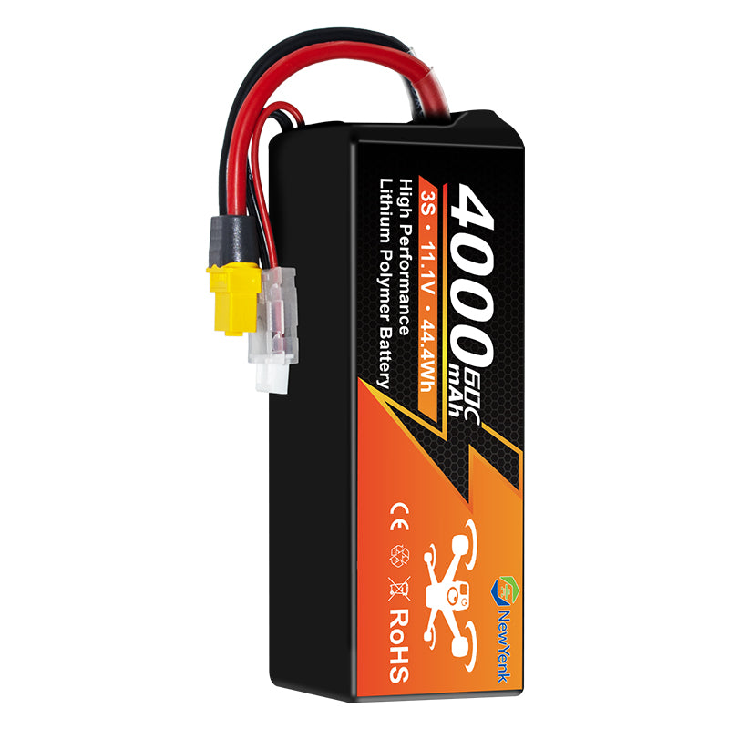 Newyenk 3S 4000mAh 60C 100% LCO Lipo Battery With XT60