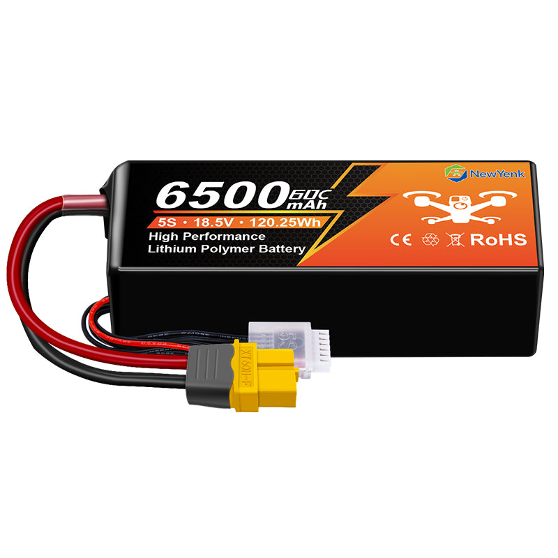 Newyenk 5S 6500mAh 60C 100%LCO Lipo Battery
