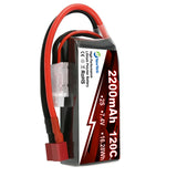 NewYenk 2S 2200mAh 7.4V 120C Lipo Battery With Deans T Plug
