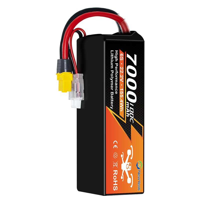 NewYenk 6S 7000mAh 22.2V 100C LiPo Battery