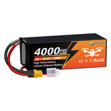 Newyenk 5S 4000mAh 60C 100% LCO Lipo Battery with XT90