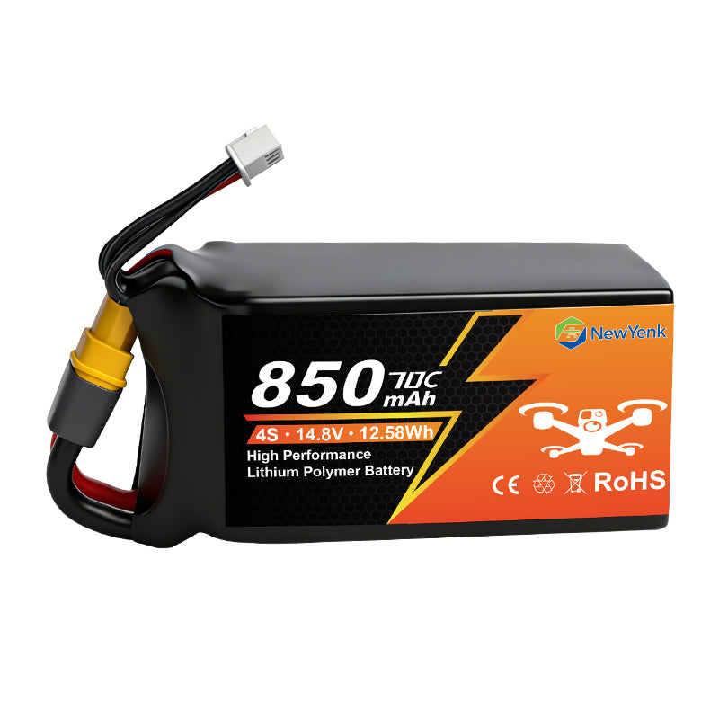 Newyenk 4S 850mAh 70C Lipo Battery with XT60