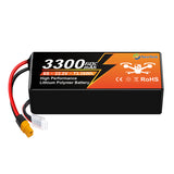 Newyenk 6S 3300mAh 60C Lipo Battery With XT60 100% LCO