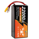 NewYenk 6S 22000mAh 22.2V 10C With XT90 Semi Solid State Battery
