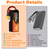 NewYenk 5S 2500mAh 18.5V 35C XT60 LiPo Battery – High-Capacity Long-Endurance Pack for FPV Drones, Aerial Photography and RC Airplanes