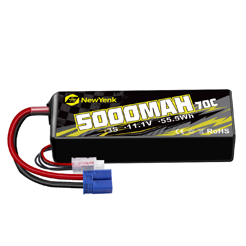 Newyenk 3S 5000mAh 70C Lipo Battery with EC5