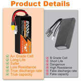 NewYenk 4S 8000mAh 60C with XT60 Lipo Battery